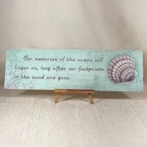 Accents | Ocean Memories Decorative Sign | Poshmark